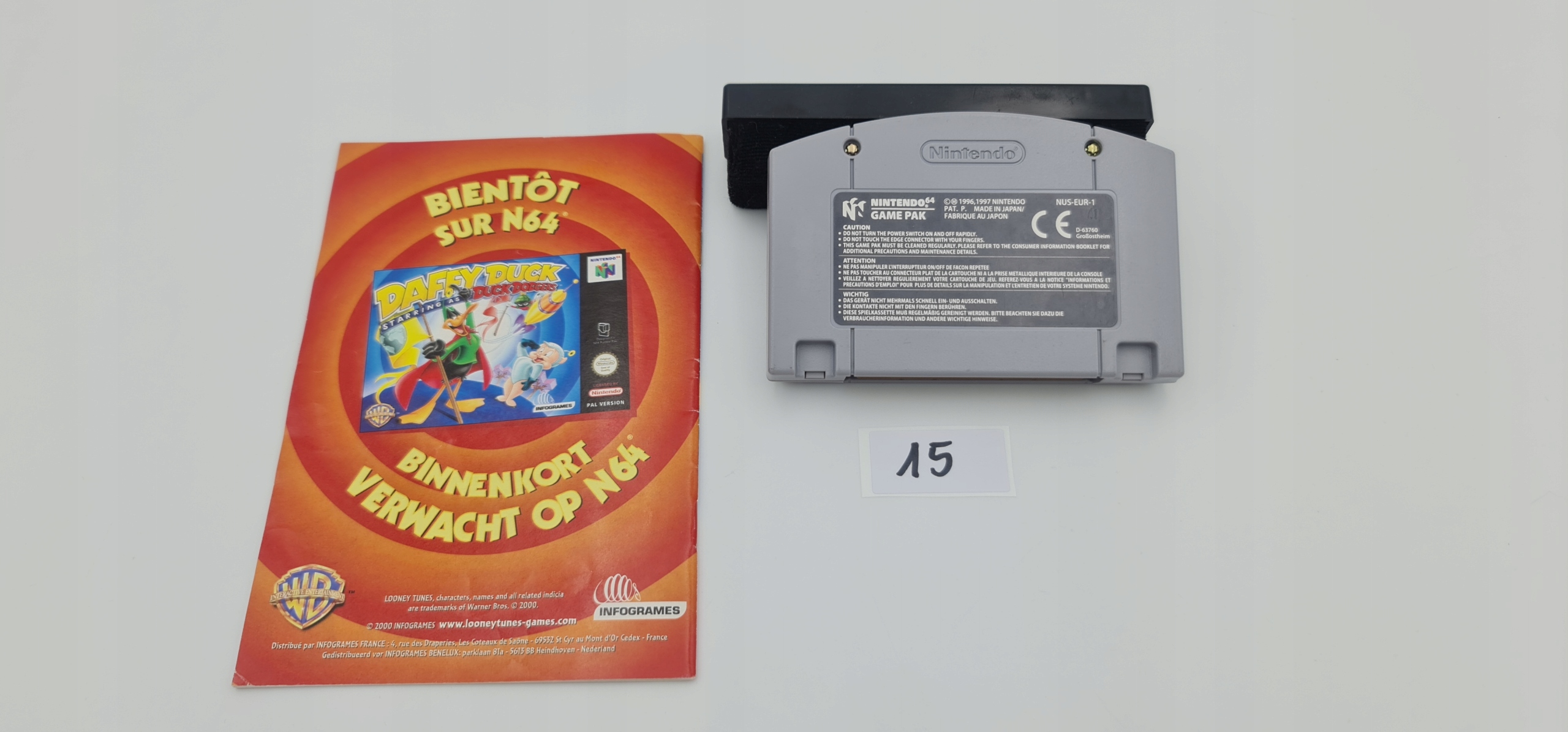 NINTENDO 64 TAZ EXPRESS Platforma Nintendo 64