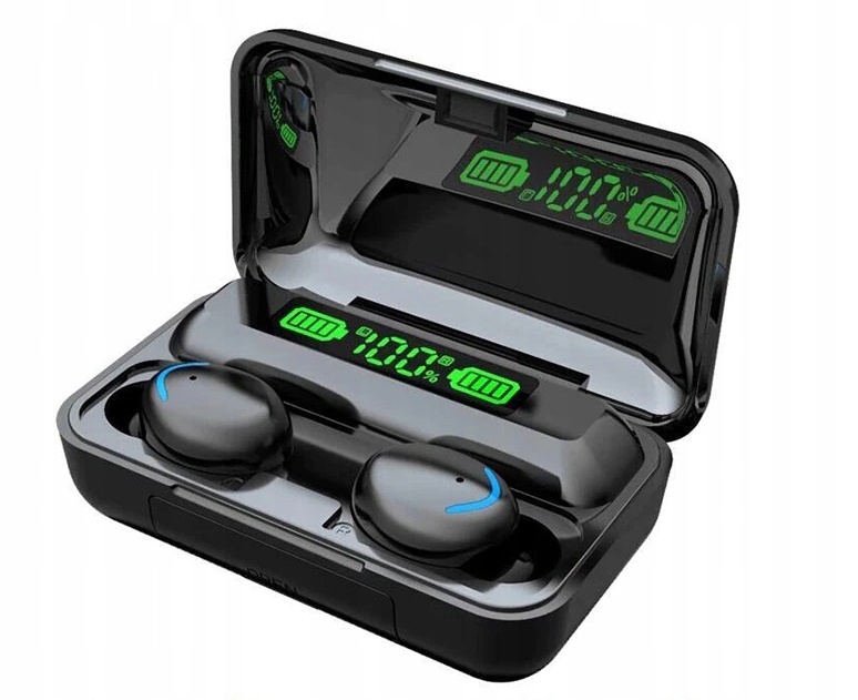 PREMIUM SLUCHAWKI BLUETOOTH 5.1 BEZPRZEWODOWE POWERBANK ETUI XXXL Vip Marka Inna