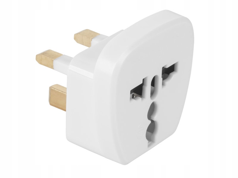 Napájecí adaptér 230V zástrčka Uk na zásuvku Usa/pl QZ36WH (x5ks)