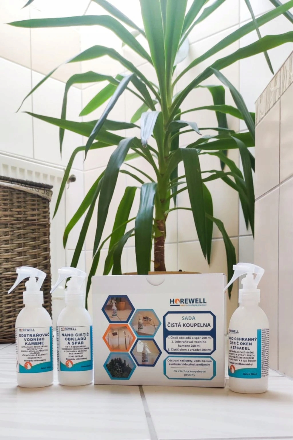 Levně Sada čistá koupelna Horewell