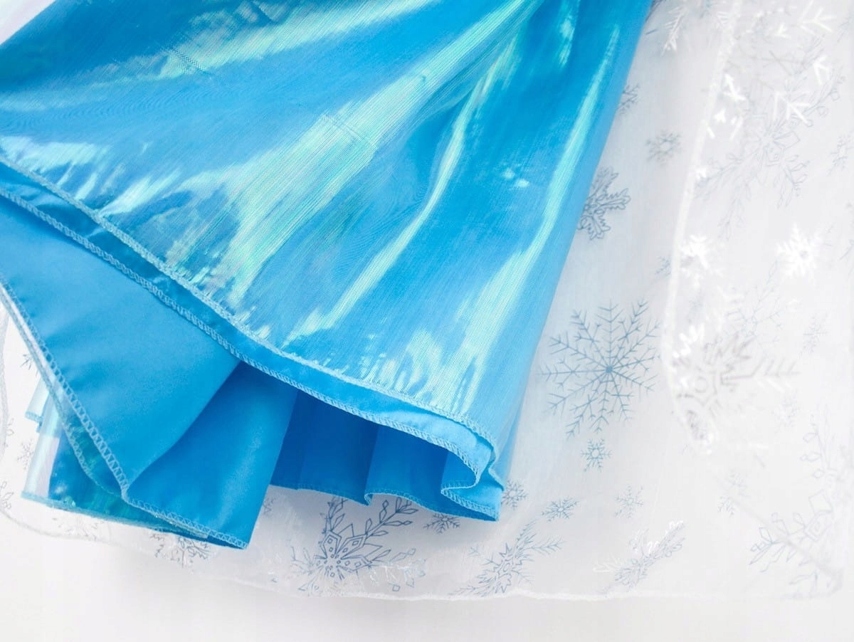 Strój Elsa Frozen Kraina Lodu Rękawiczki 98- 104 Płeć Dziewczynki