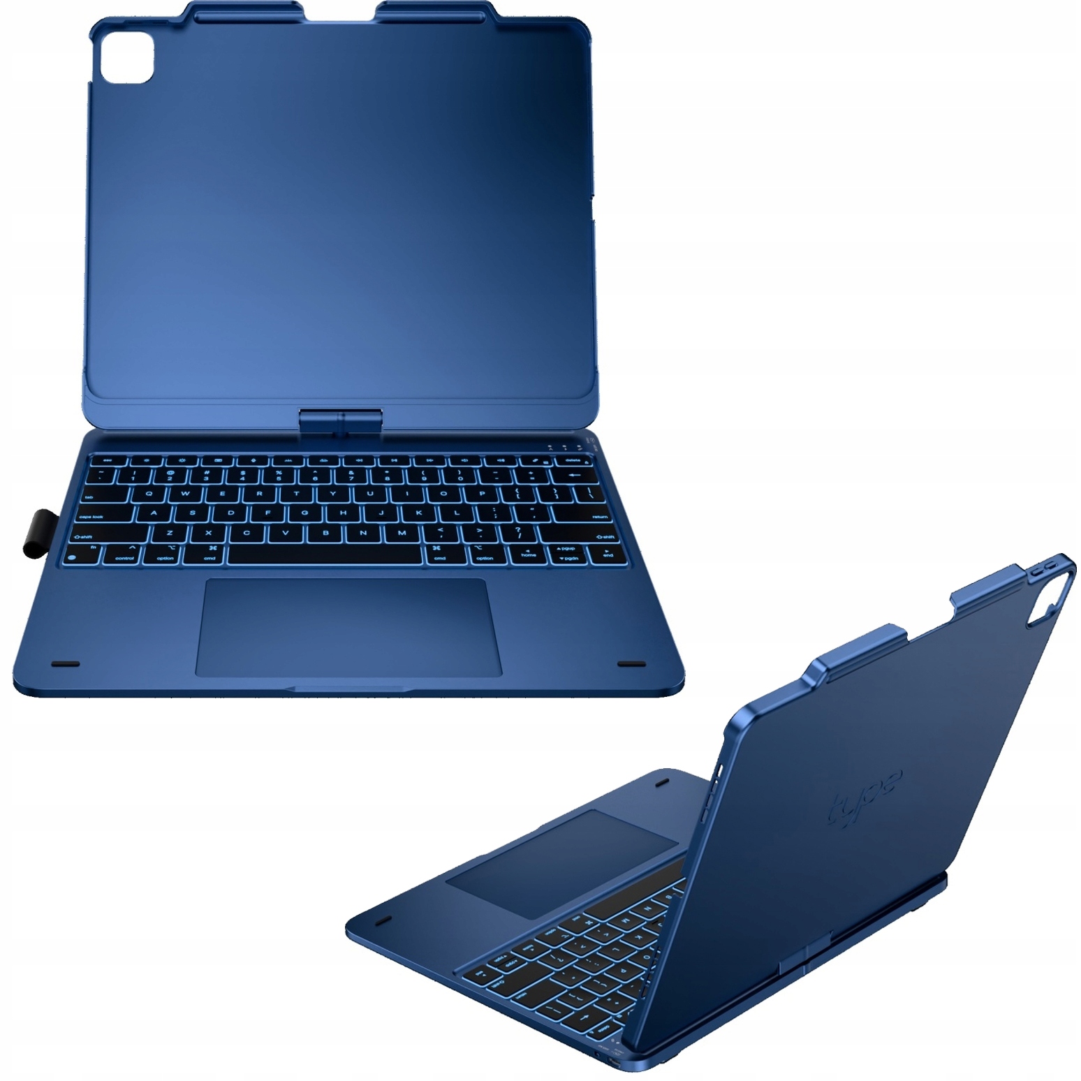 Puzdro s klávesnicou Dux Ducis pre iPad Pro 13 Air 13 Pro 12.9, puzdro s klapkou