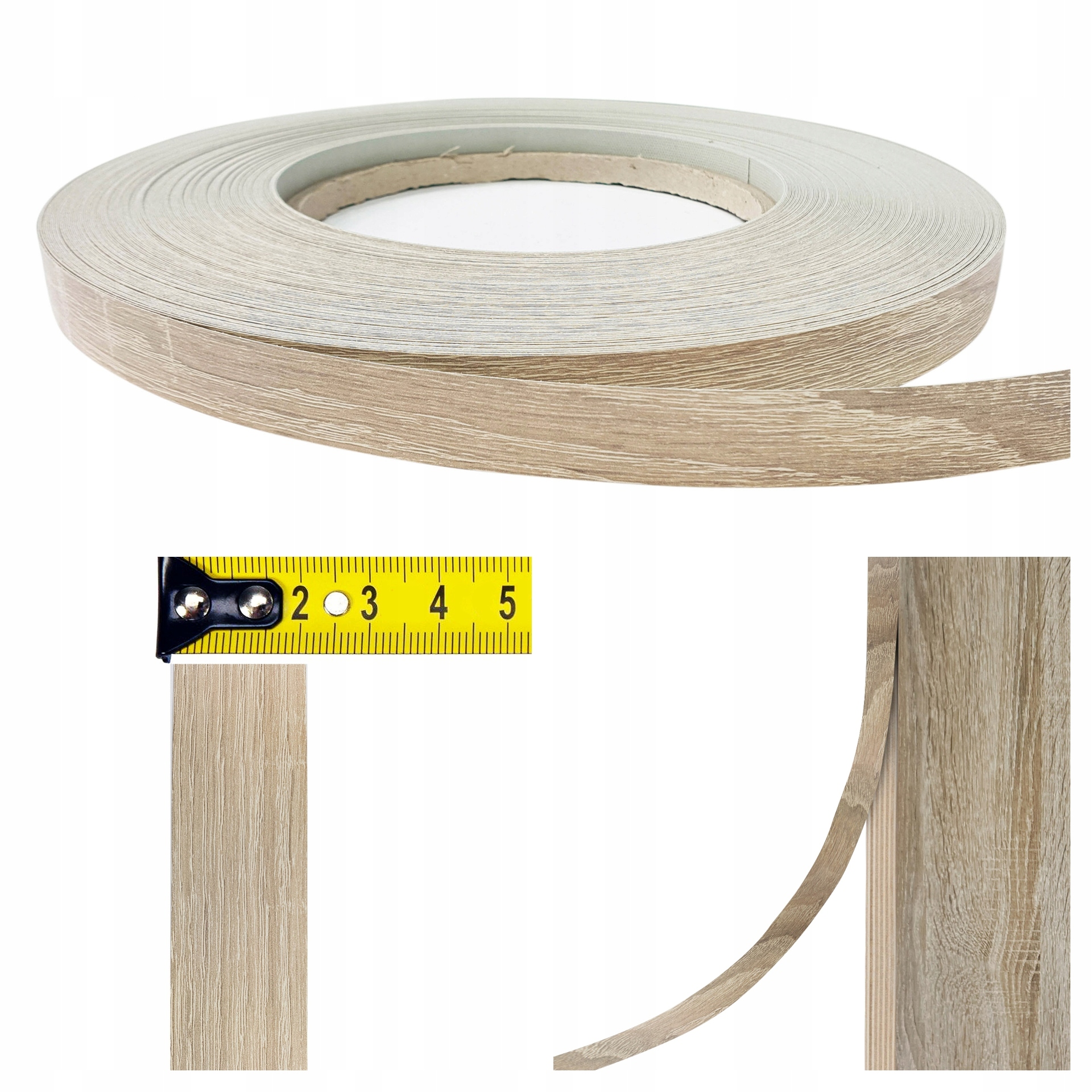 

Obrzeże Meblowe Taśma Fornir Okleina Z Klejem Diy