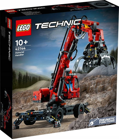 

Lego Technic 42144 Dźwig Z Chwytakiem