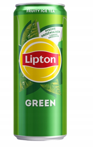 Lipton Ice Tea Green Nápoj 24x330 ml plechovka