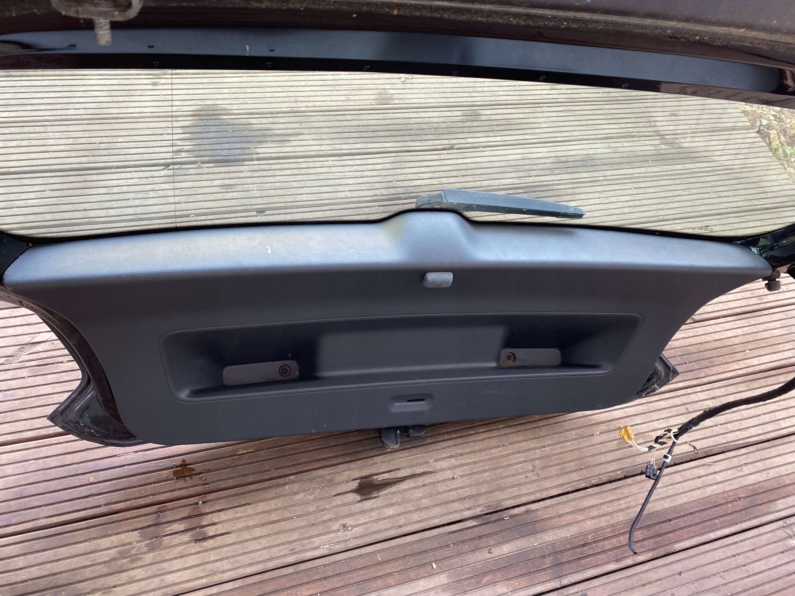 VW POLO V 6R complete trunk door boot rear part