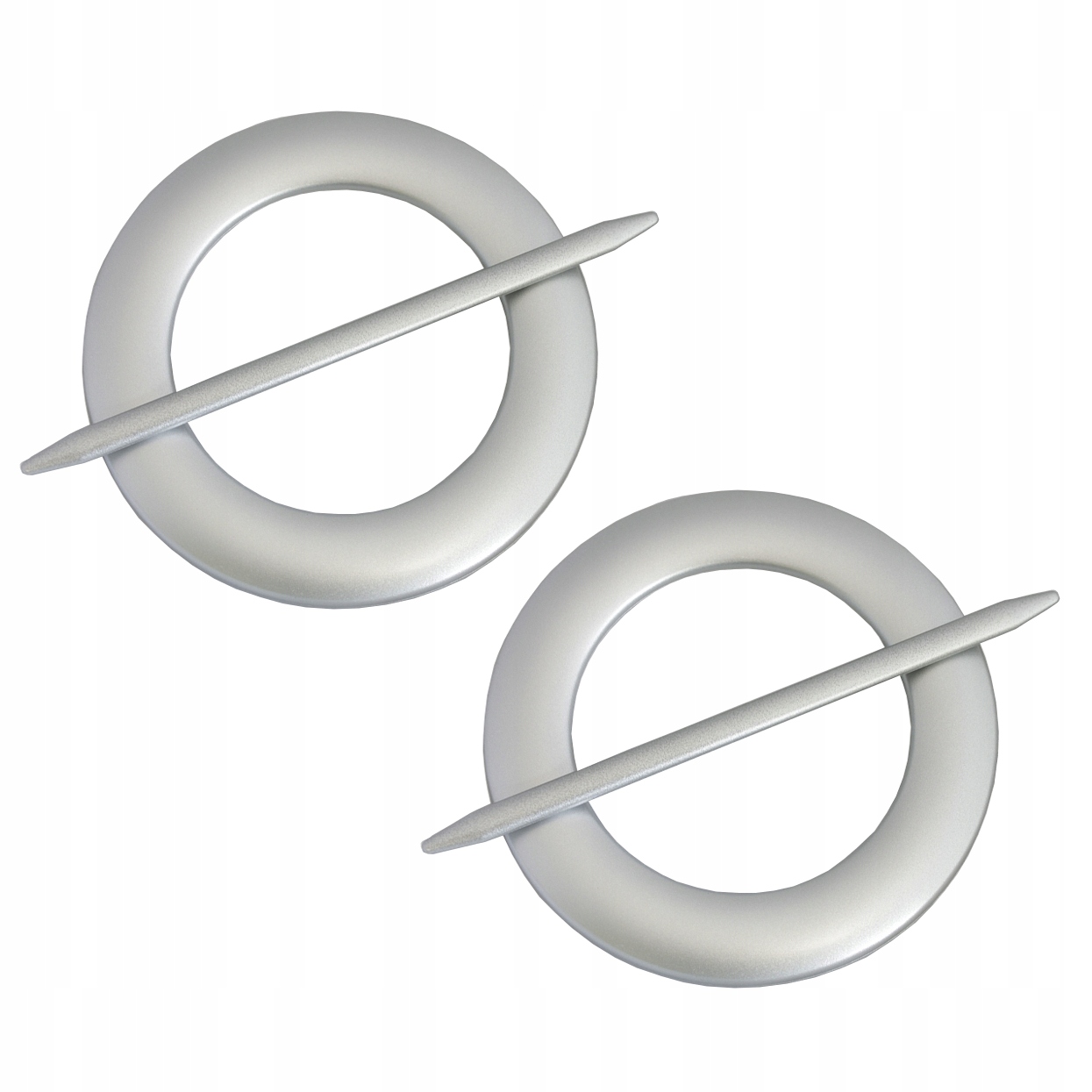 2x KLAMRA DO FIRAN ZASŁON MAKARONY SPINKI FIRANY