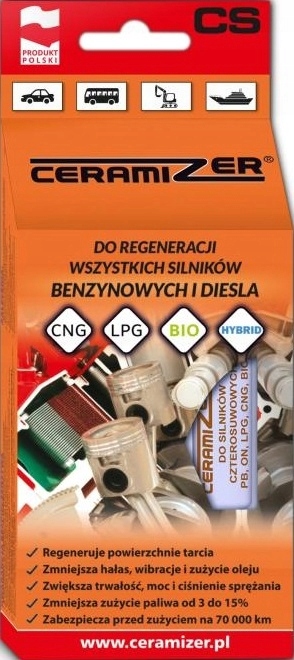 

Ceramizer do silnika Cs Diesel Benzyna Gaz lpg