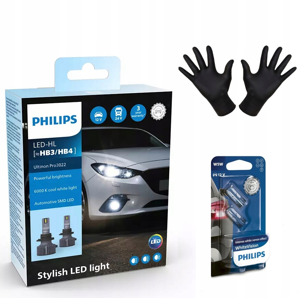 

HB3/HB4 Led Philips Ultinon PRO3022 6000K