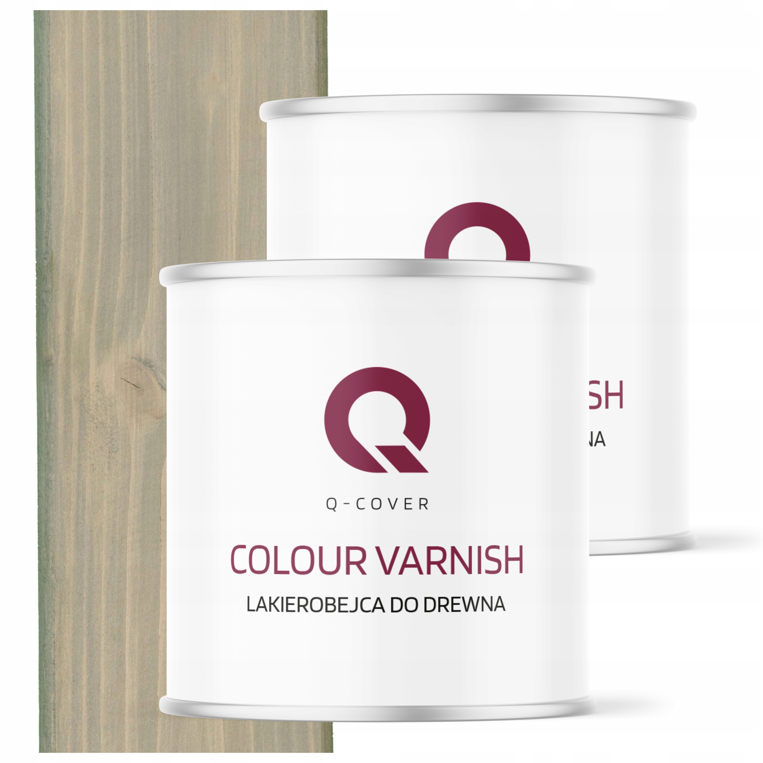 Lakierobejca na drevo záhradného nábytku Dekoratívna šedá svetlomatná 2,5L