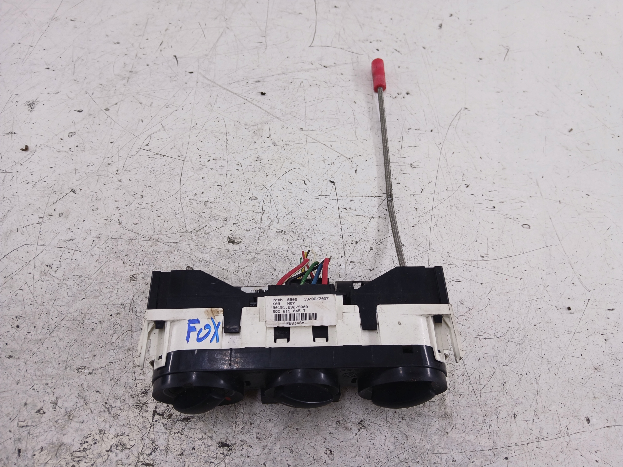 VW FOX COMANDI CLIMA 6Q0819045T
