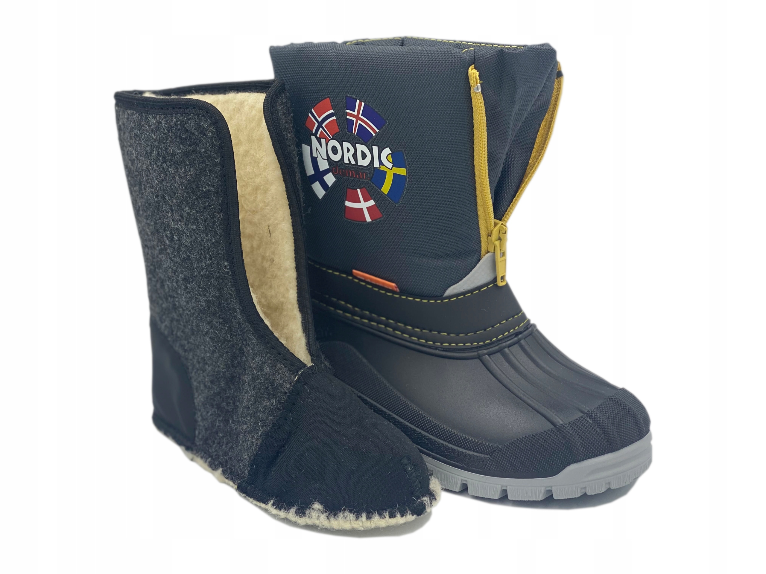 Demar Śniegowce New Nordic WEŁNA roz. 25/26 B Bohater / Bajka brak