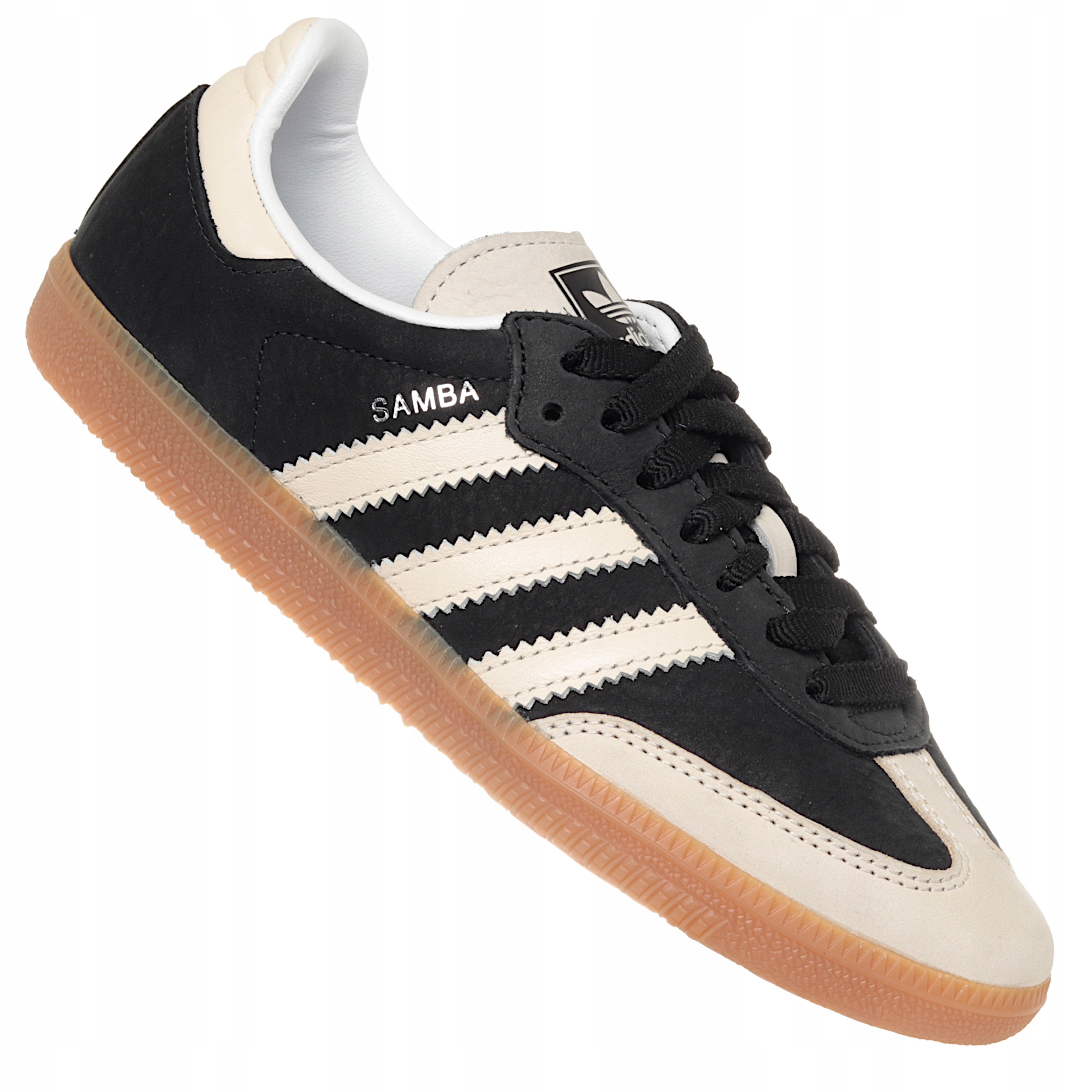 Dámské boty adidas Samba Og sportovní kožené tenisky černé 37 1/3