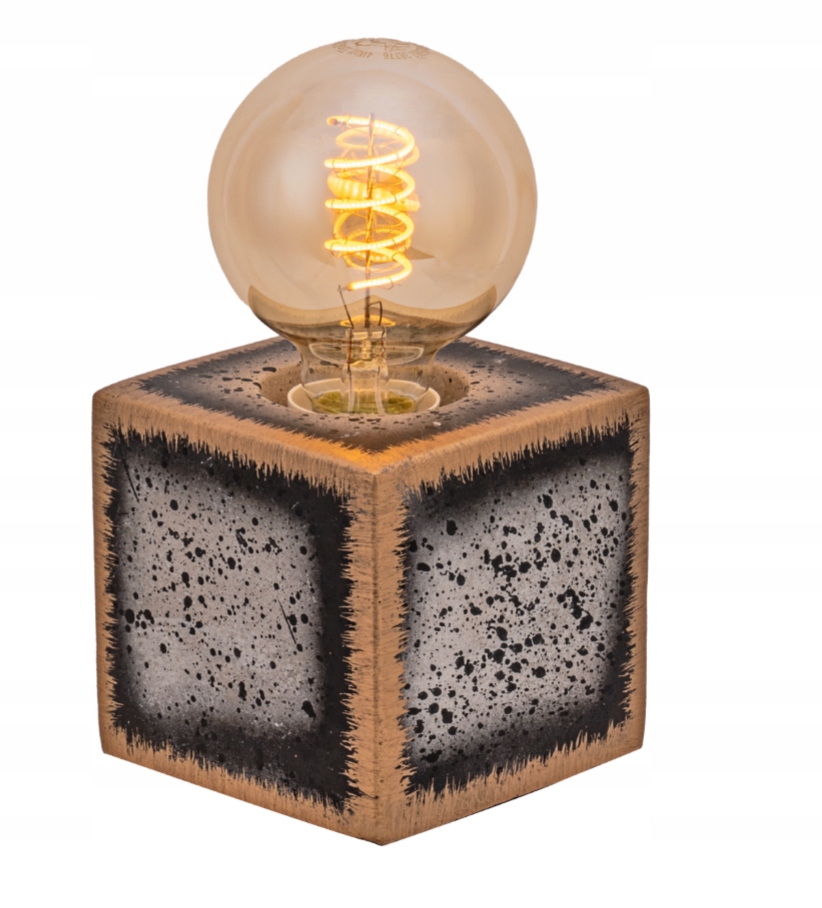 LAMPA BIURKOWA CEMENTOWA LOFT LED LITESO E27