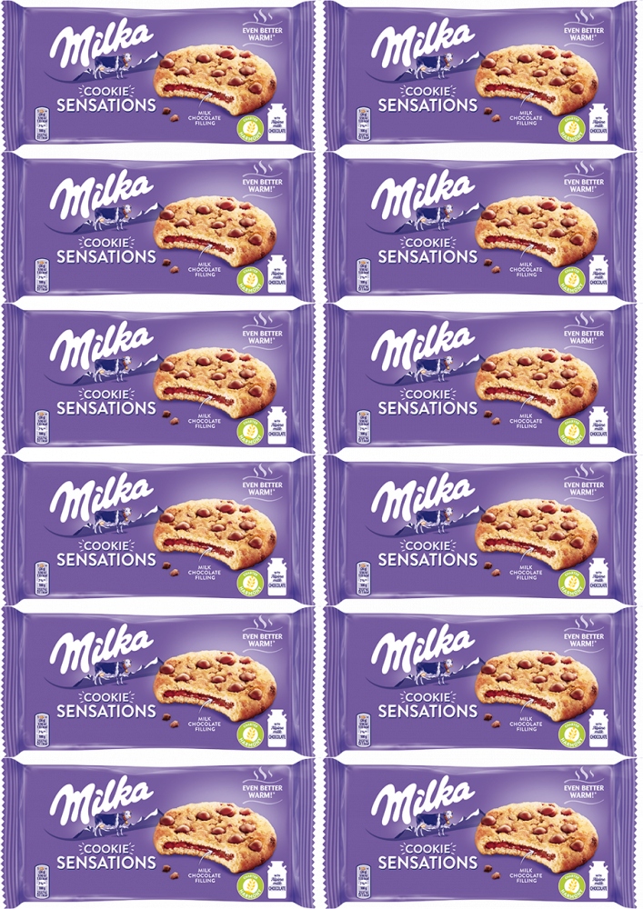 Milka Ciastka Soft Inside Choco 156G x12
