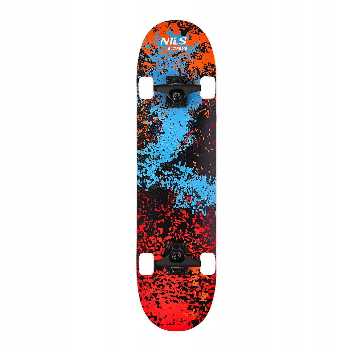Skateboard 78x20 cm Dots Nils Extreme CR3108SA ABEC7 Skateboard dřevěný