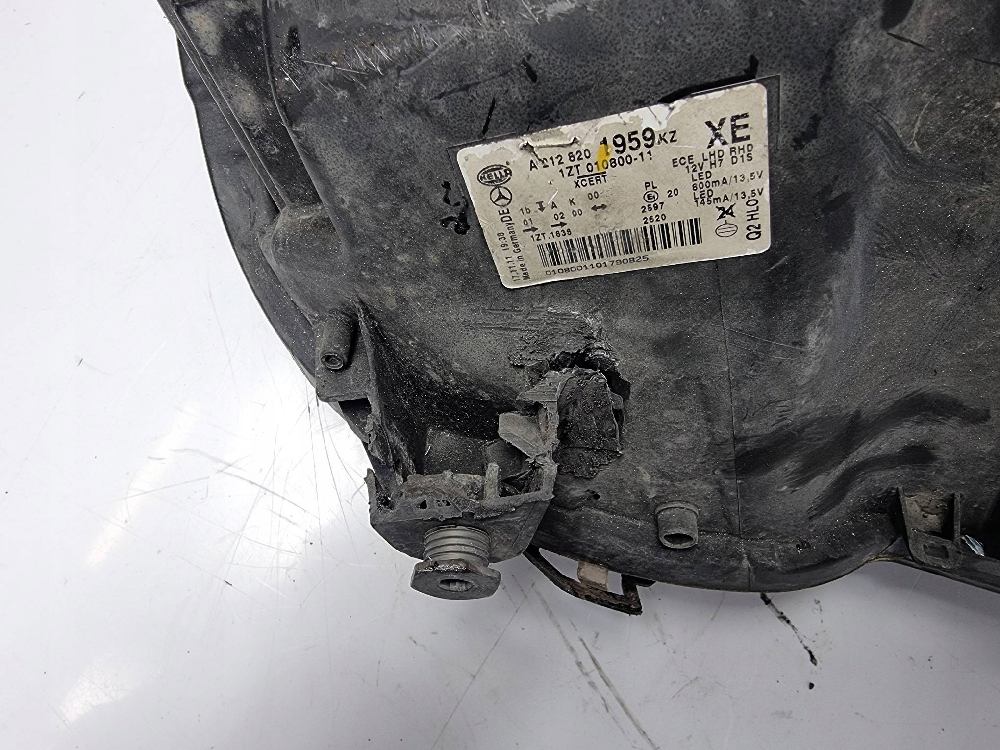 light left front A2128201959 Mercedes-BENZ W212 E350
