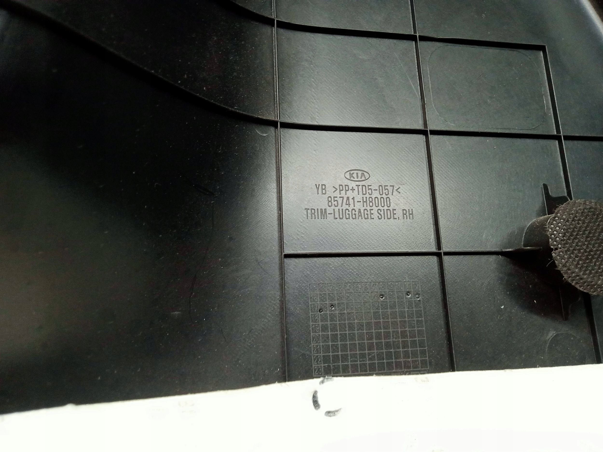 KIA RIO IV side upholstery boot right rear part 85741-H8000 2017