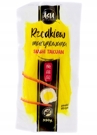 

Takuan Rzodkiew marynowana do sushi 350g cięta