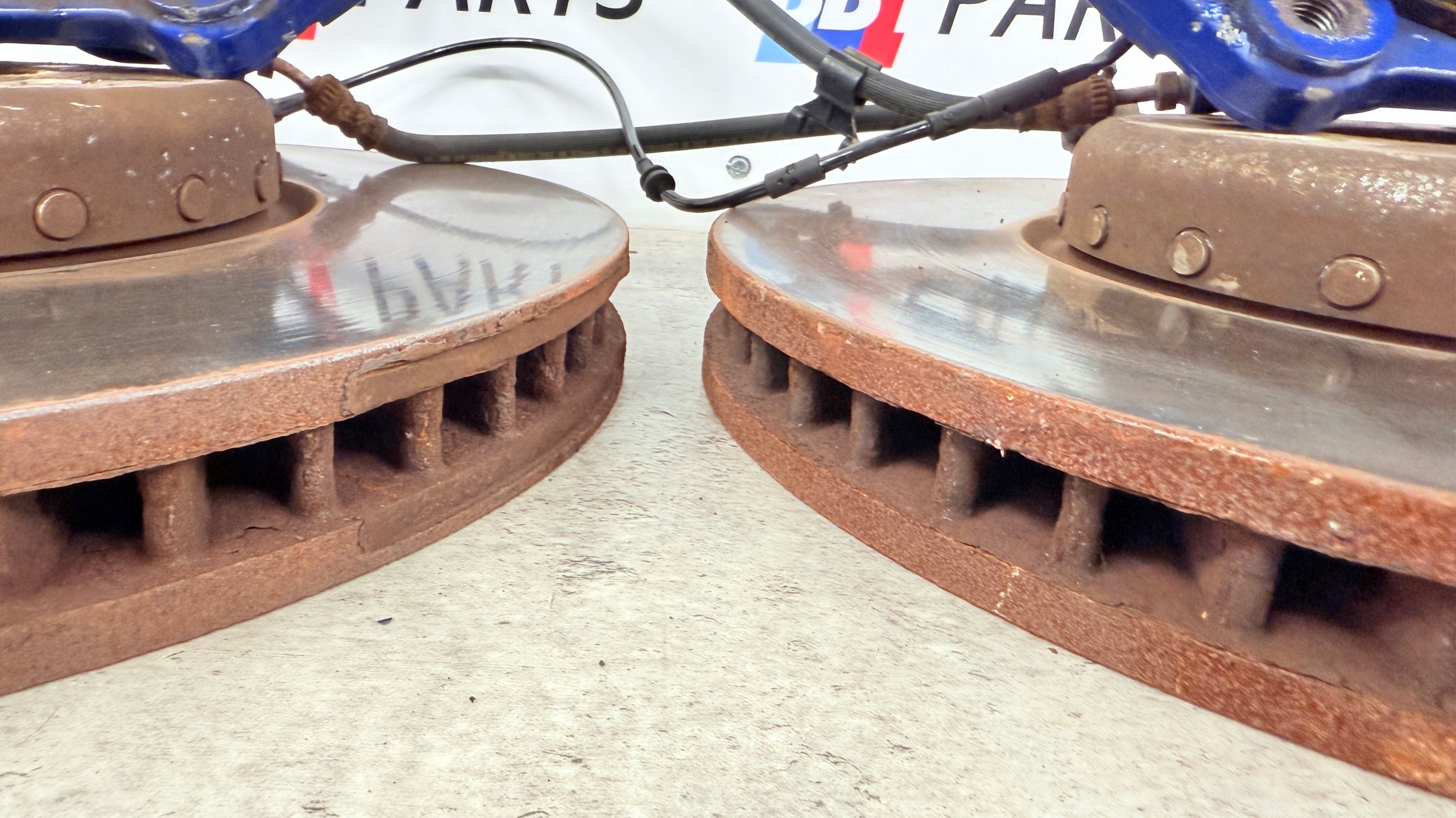 BMW G01 X3 calipers discs HAMULCE 348/345 MPAKIET blue M-PERFORMANCE