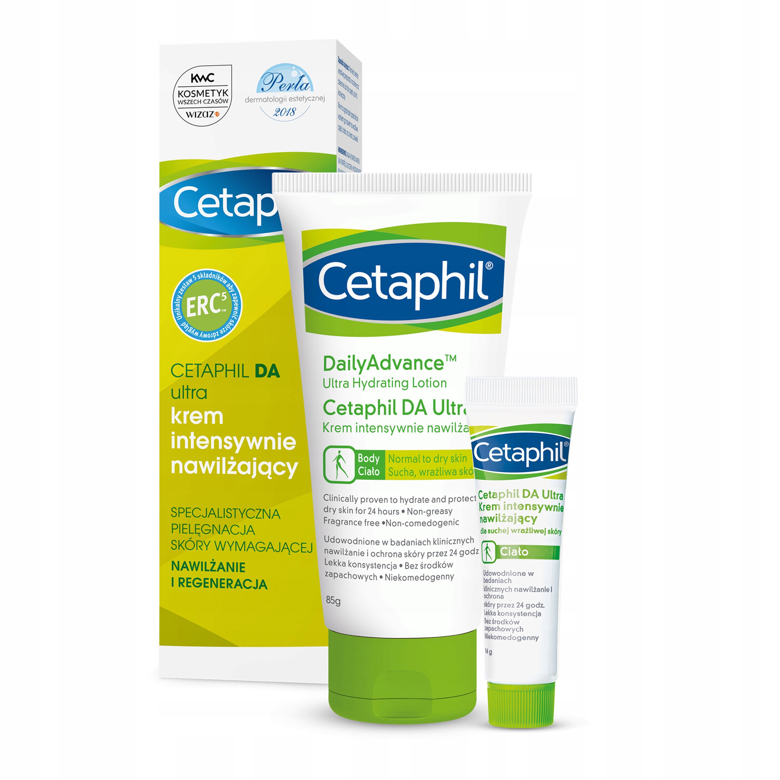 

Cetaphil Da Ultra Krem 85 g i mini produkt Da 14 g