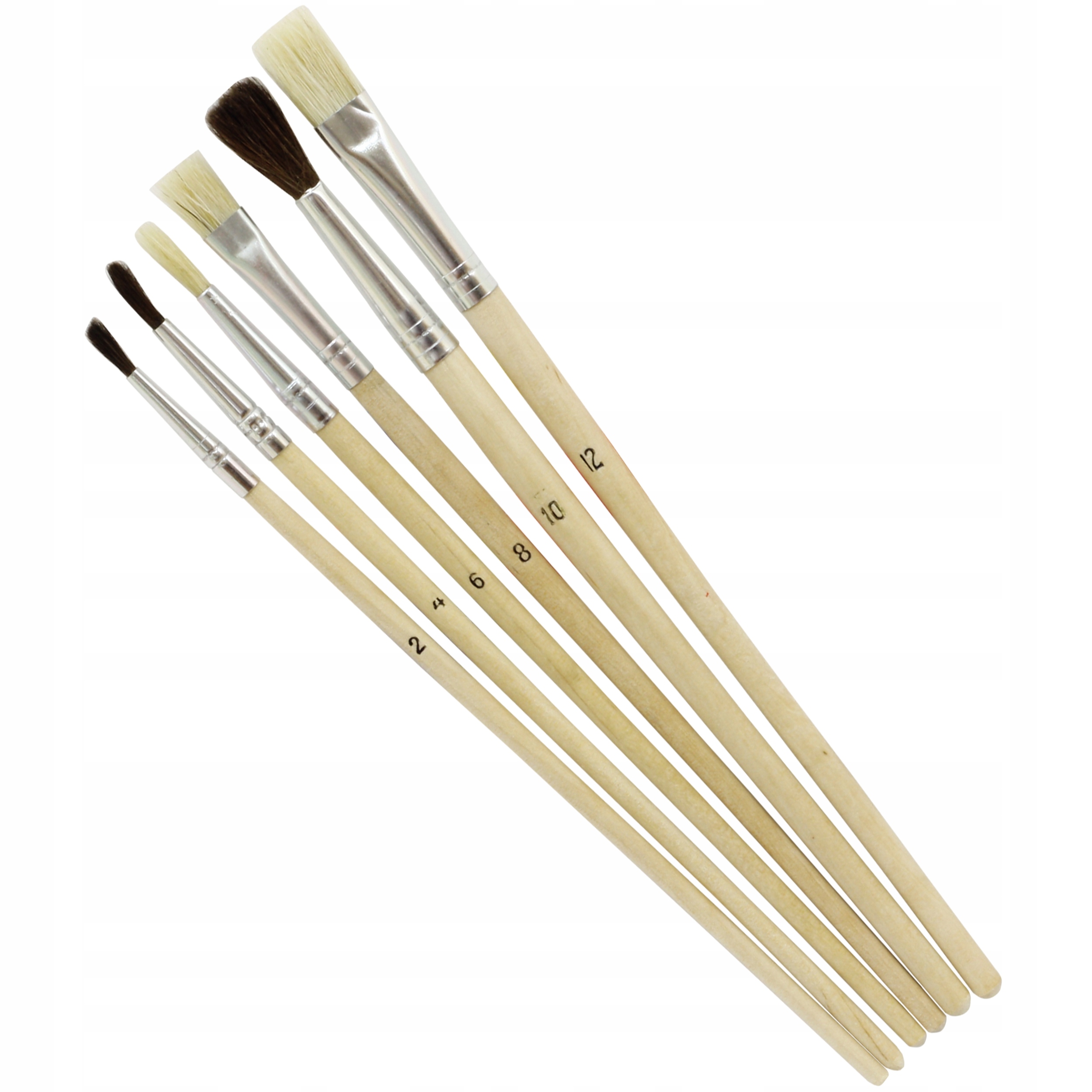 

Pędzle Do Farb Olejnych I Akwareli Grand 6 Sztuk