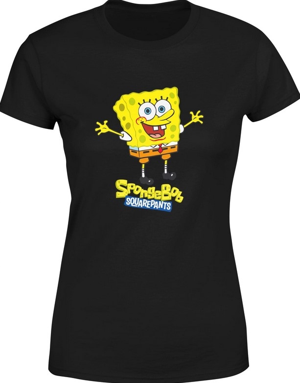 KOSZULKA DAMSKA SPONGEBOB KANCIASTOPORTY BAJKA CN - XXL