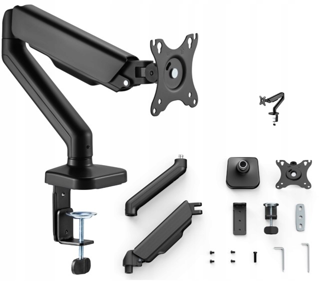Držák stojanu na rameno monitoru k psacímu stolu pro monitor Asus BE24EQSB věšák