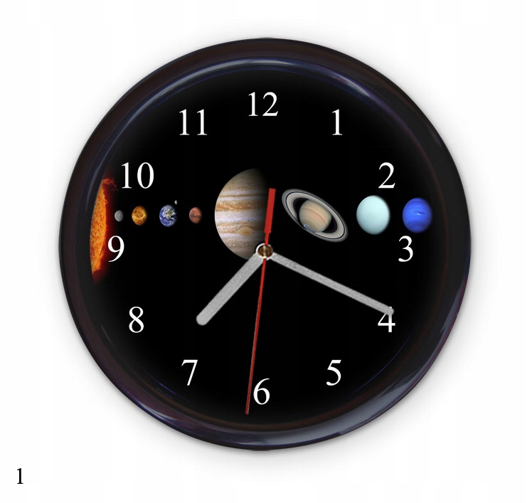 Часы настенные КОСМОС, ПЛАНЕТЫ, ВСЕЛЕННАЯ, ГАЛАКТИКА