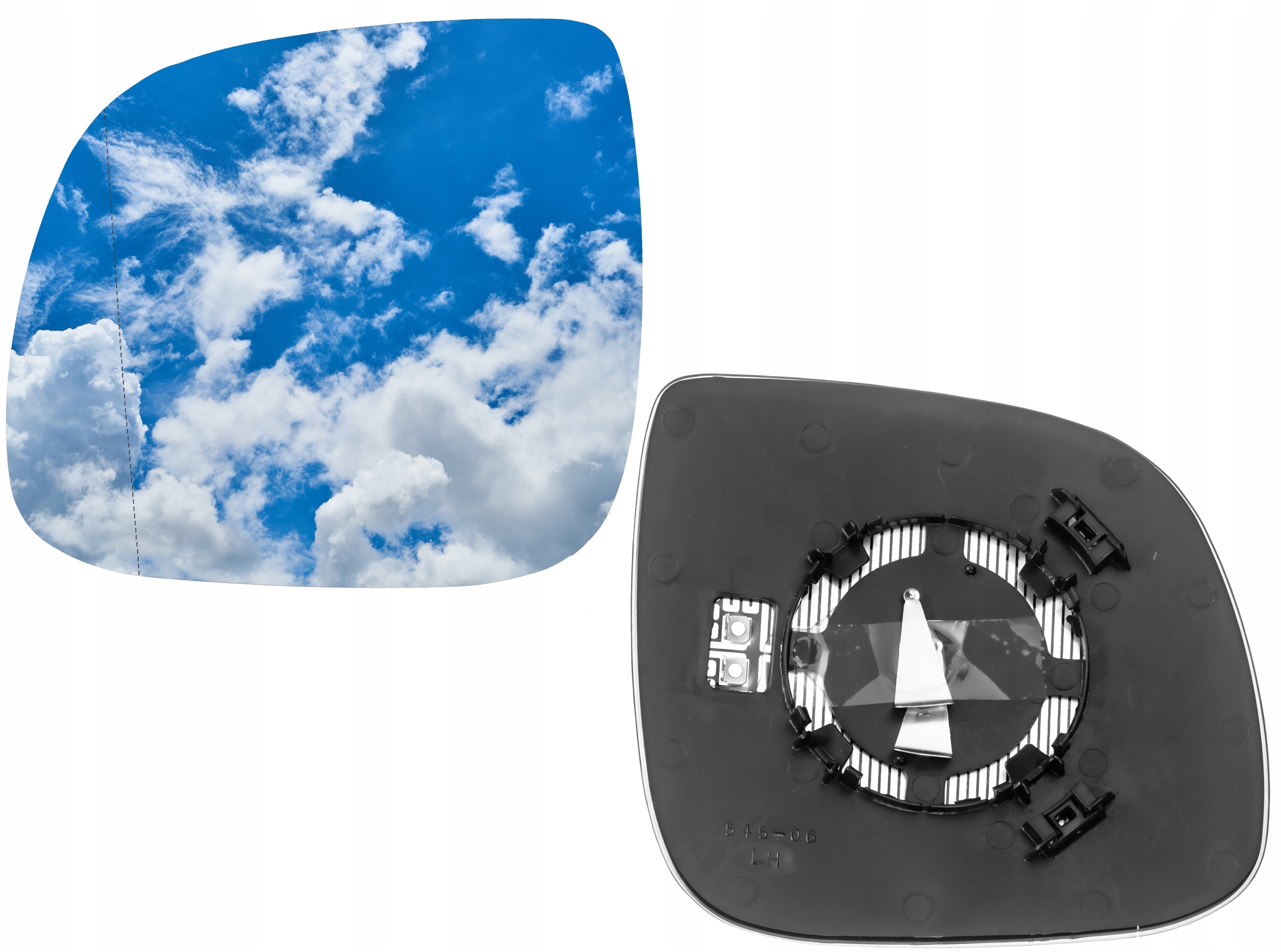 Zdjęcie AWparts WKŁAD LUSTERKA LEWY GRZANY DO VW T5 2010-2016