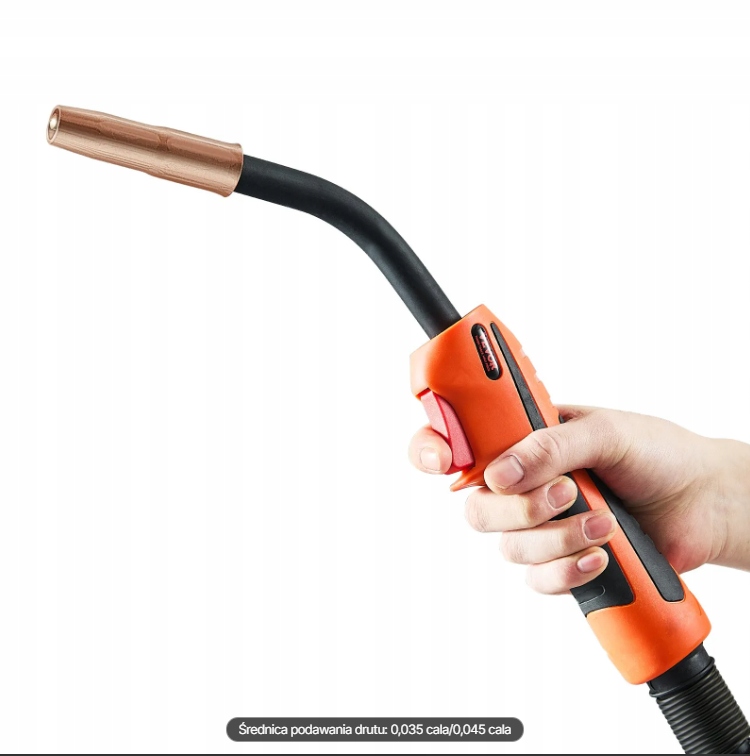 Uchwyt Kabel Przewód Palnik Spawalniczy Mig Vevor 250A 4,6metra Lincoln