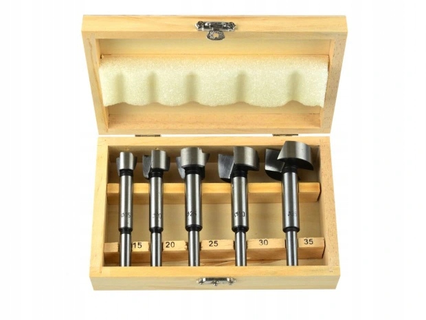 SĘKOWNIKI FLEKOWNIKI FREZY WIERTŁA DREWNA 15-35mm Marka Silver