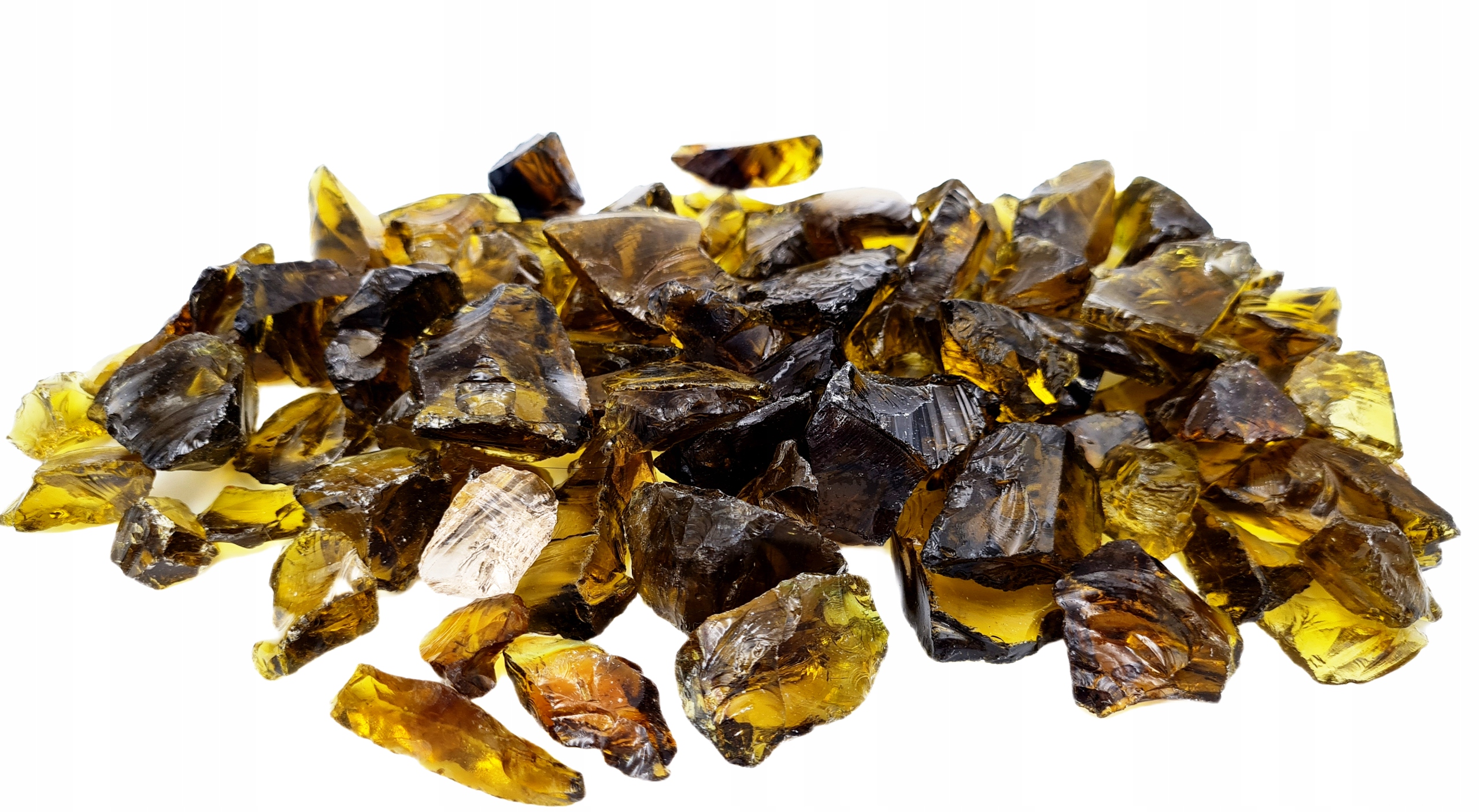 Szkło dekoracyjne BRĄZOWE kaminenie do wazonów 1-2 Kod producenta szkło drobne