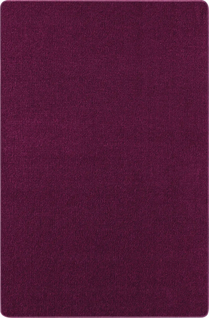 Koberec jednobarevný 80x150 cm, fialový s měkkým krátkým vlasem
