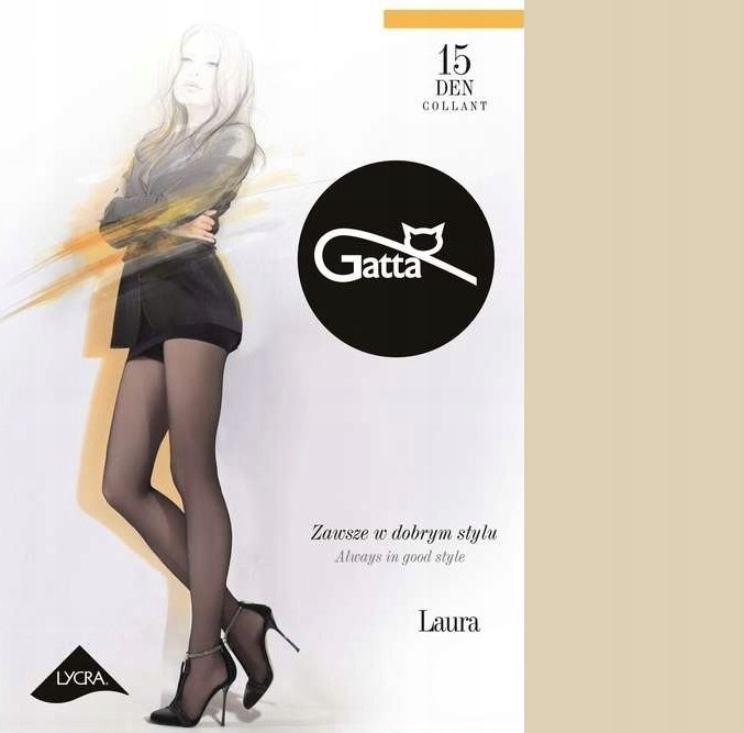 

Gatta Laura 15den rajstopy lycra sabia 4