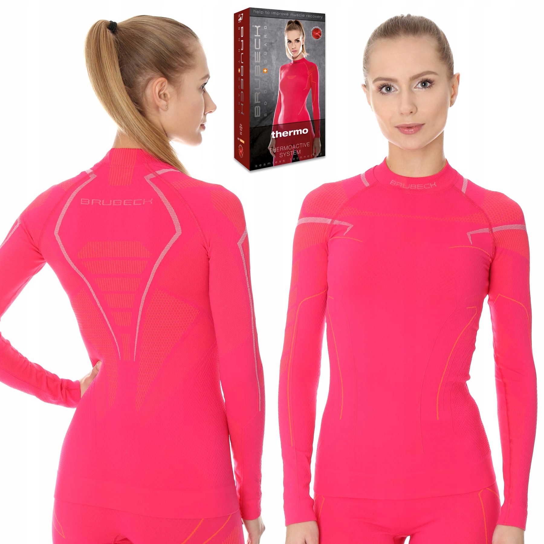 Mikina Brubeck Thermo Zimní lyžařská podprsenka S