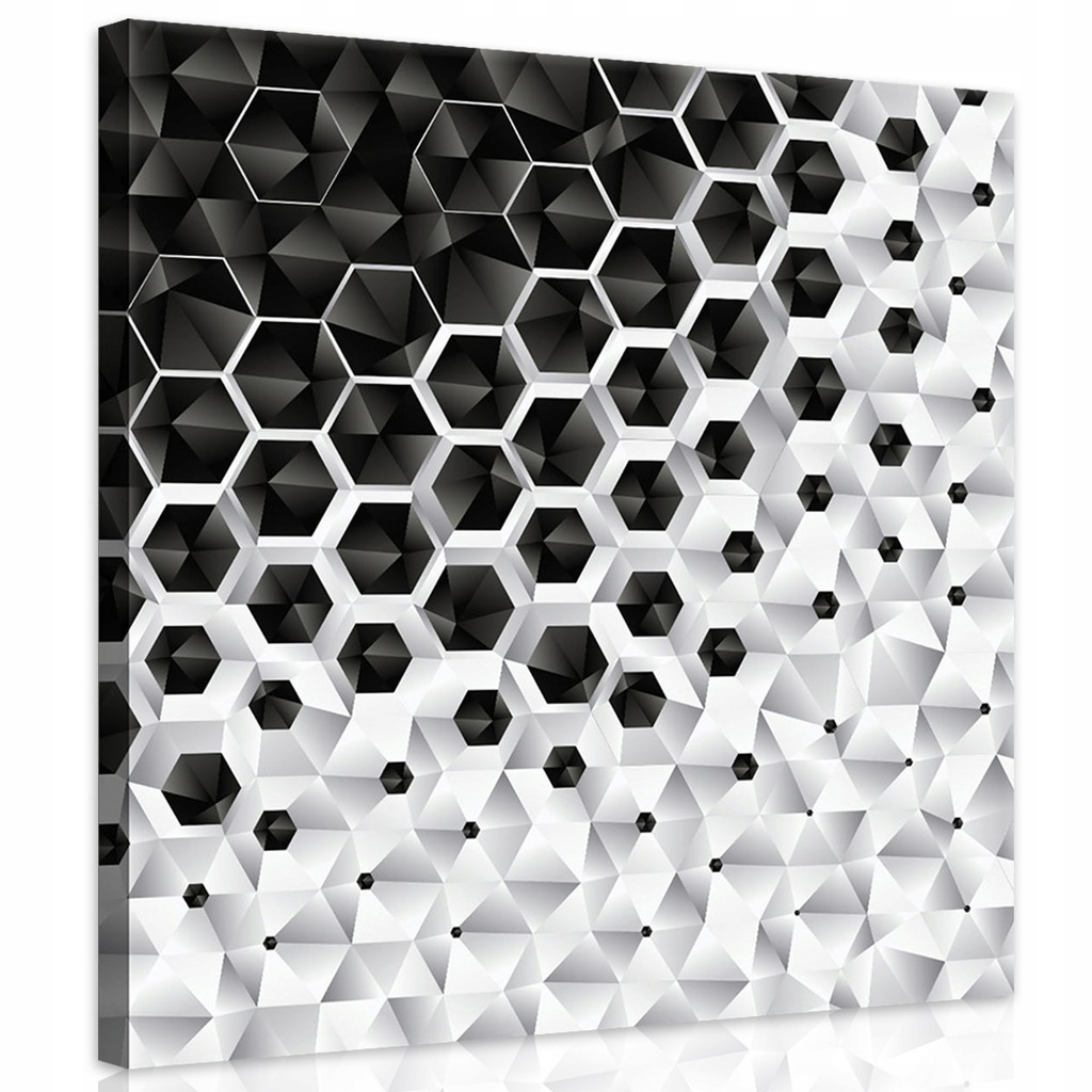 Obraz 80x80 Geometrický gradient do loftu, moderní design do obývacího pokoje