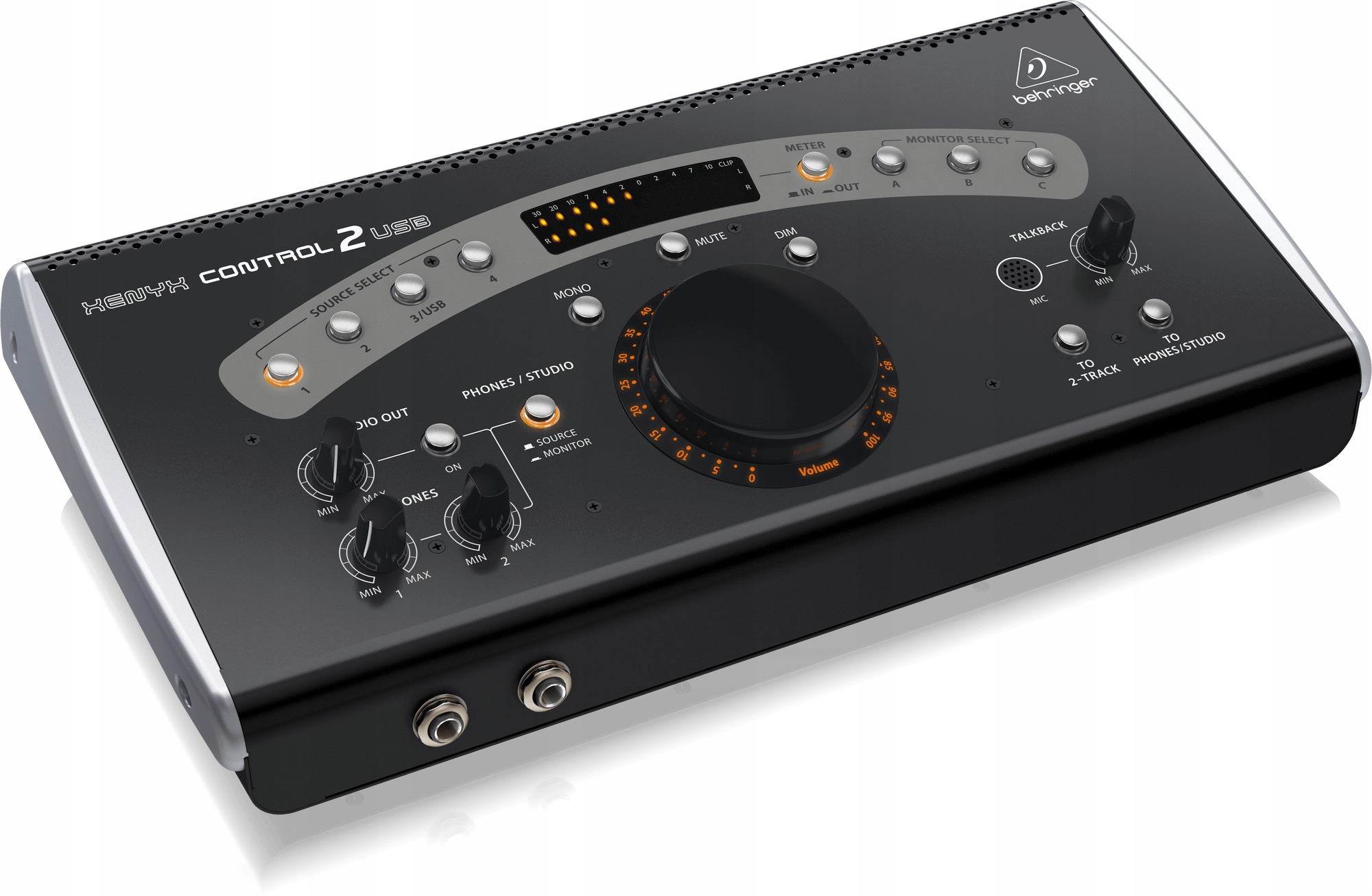 Behringer CONTROL2USB – studiový ovladač s Vca a Usb audio rozhraním
