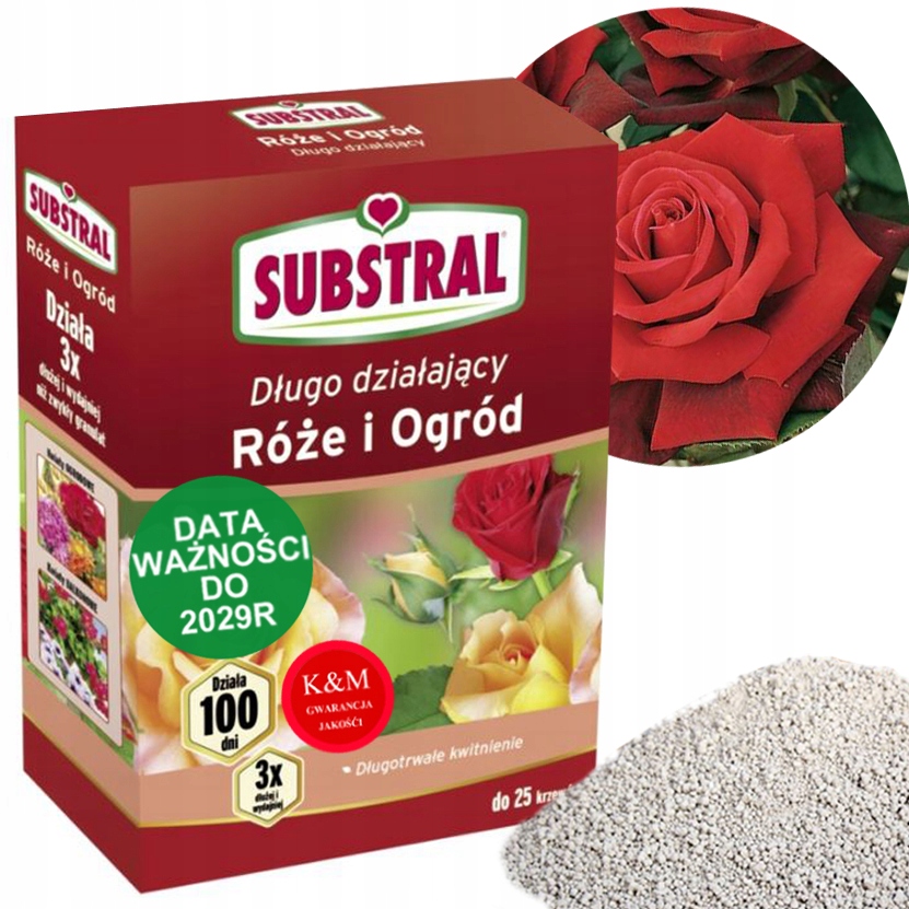 

Substral 100dni Róż I Kwiatów 1kg Nawóz Ogrodowy