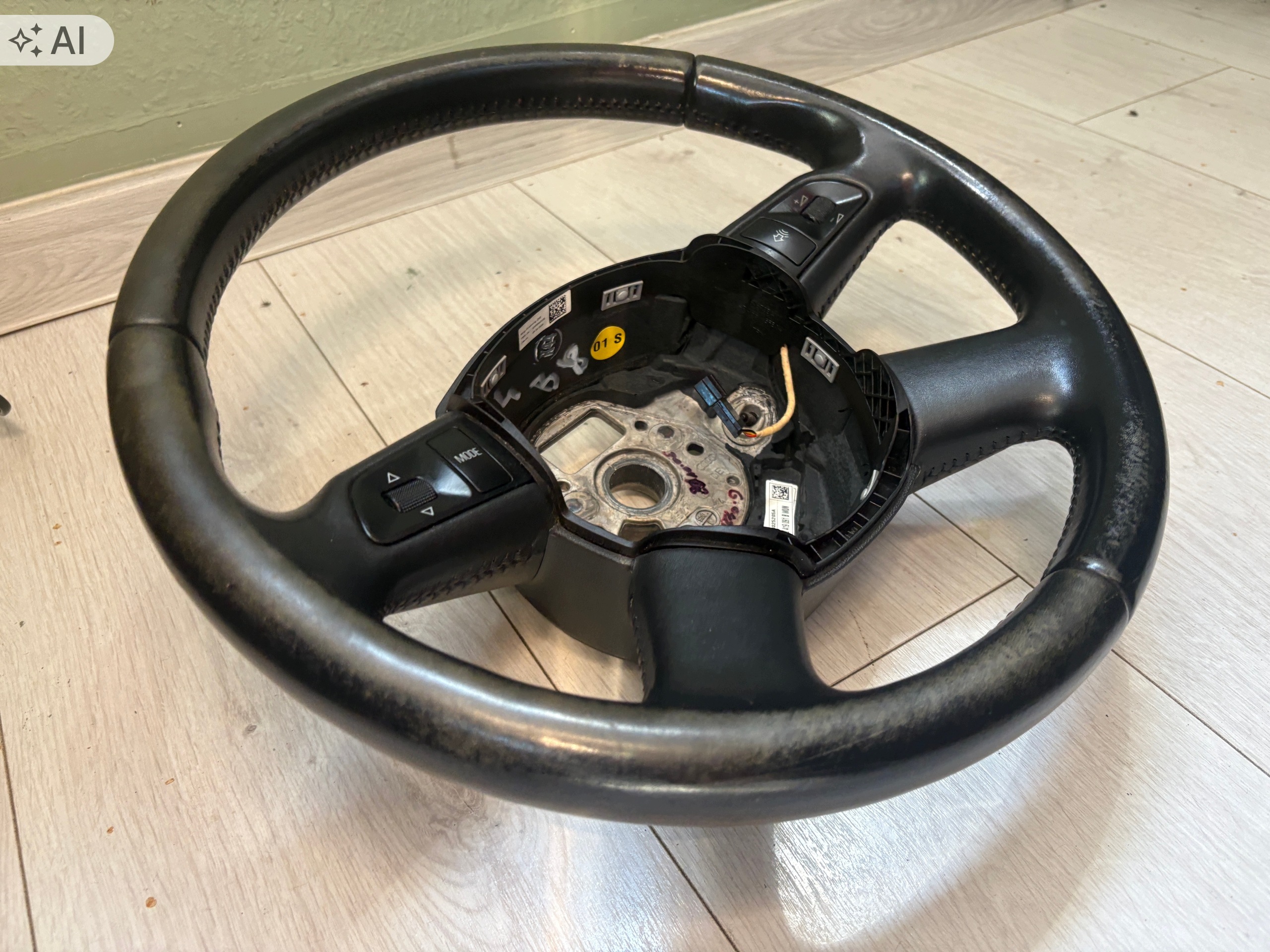 AUDI A4 B8 lenkrad MULTIFUNKCJA Leder 8K0419091B