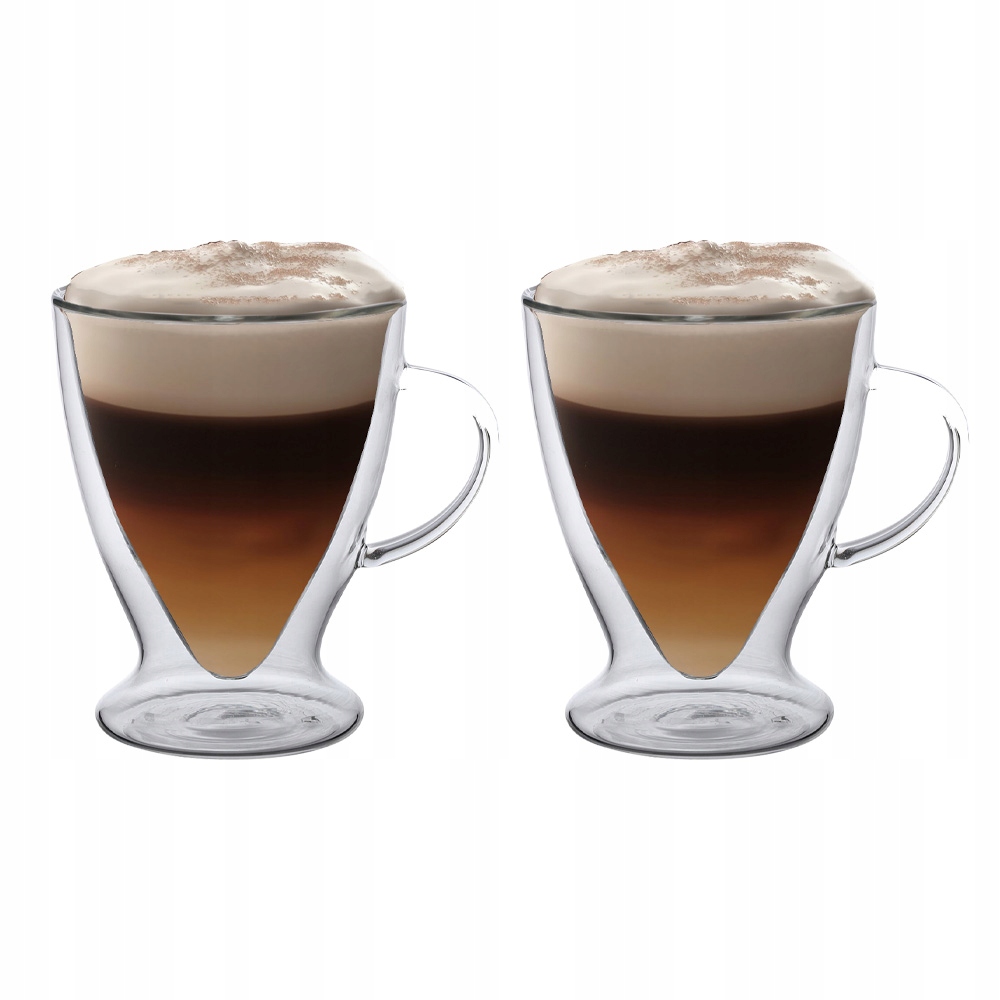 

2 Xszklanki Termiczne Kawy Latte Cappucino 300ML
