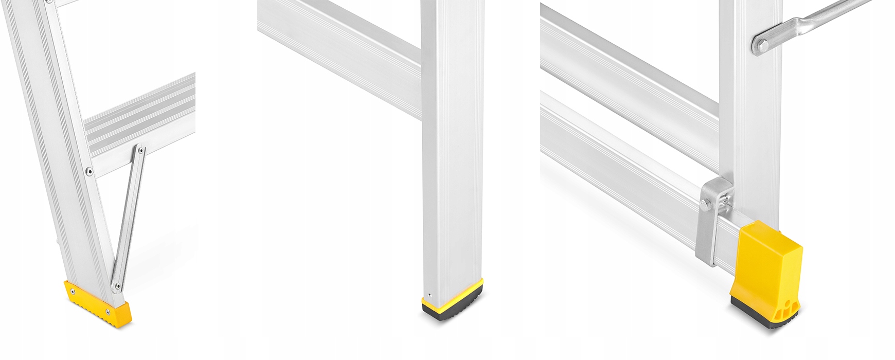 Drabina przejezdna magazynowa podest ALOSS 3,08m Liczba elementów 1