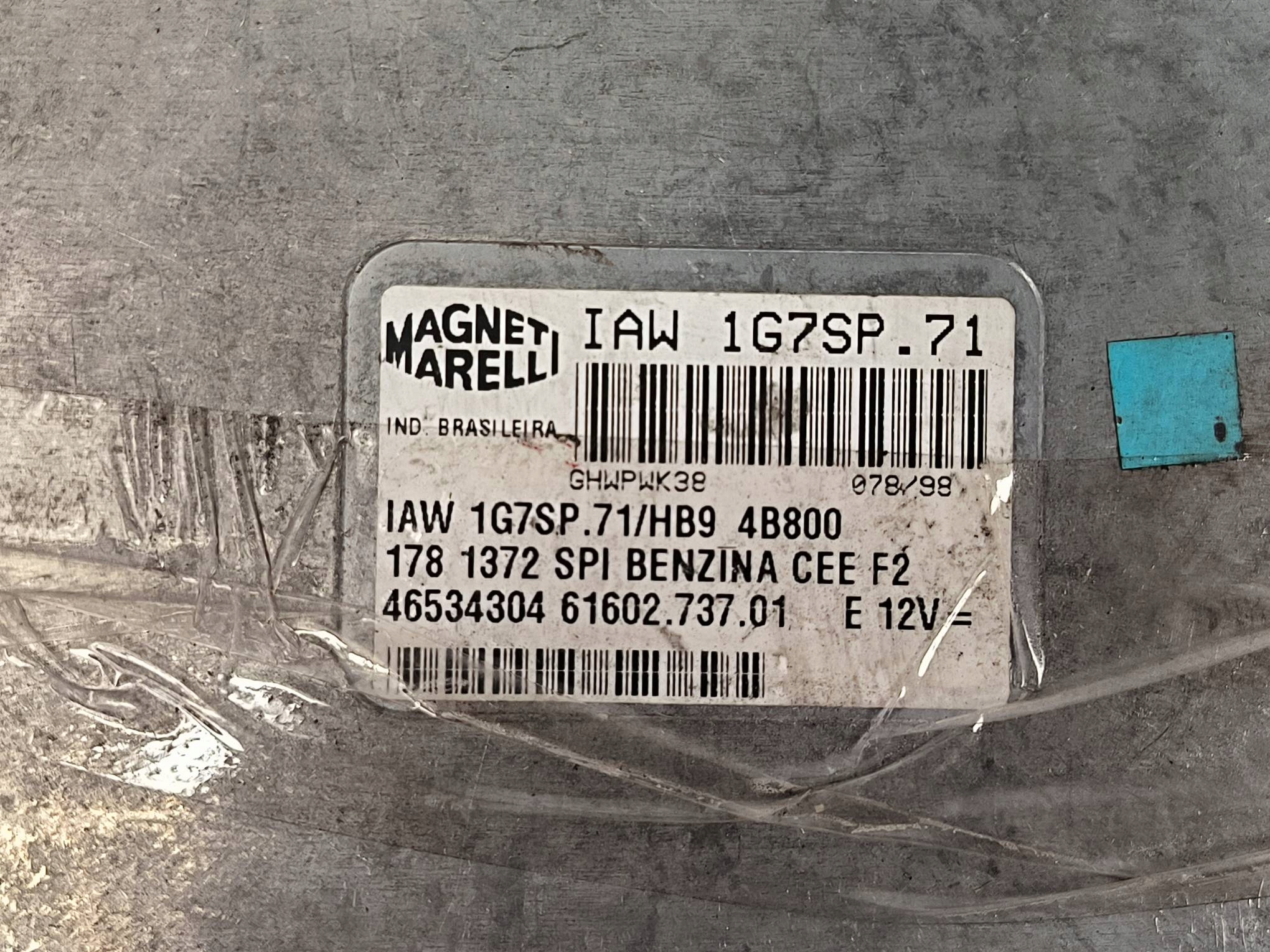 computer IAW1G7SP71 1.4 FIAT STILO