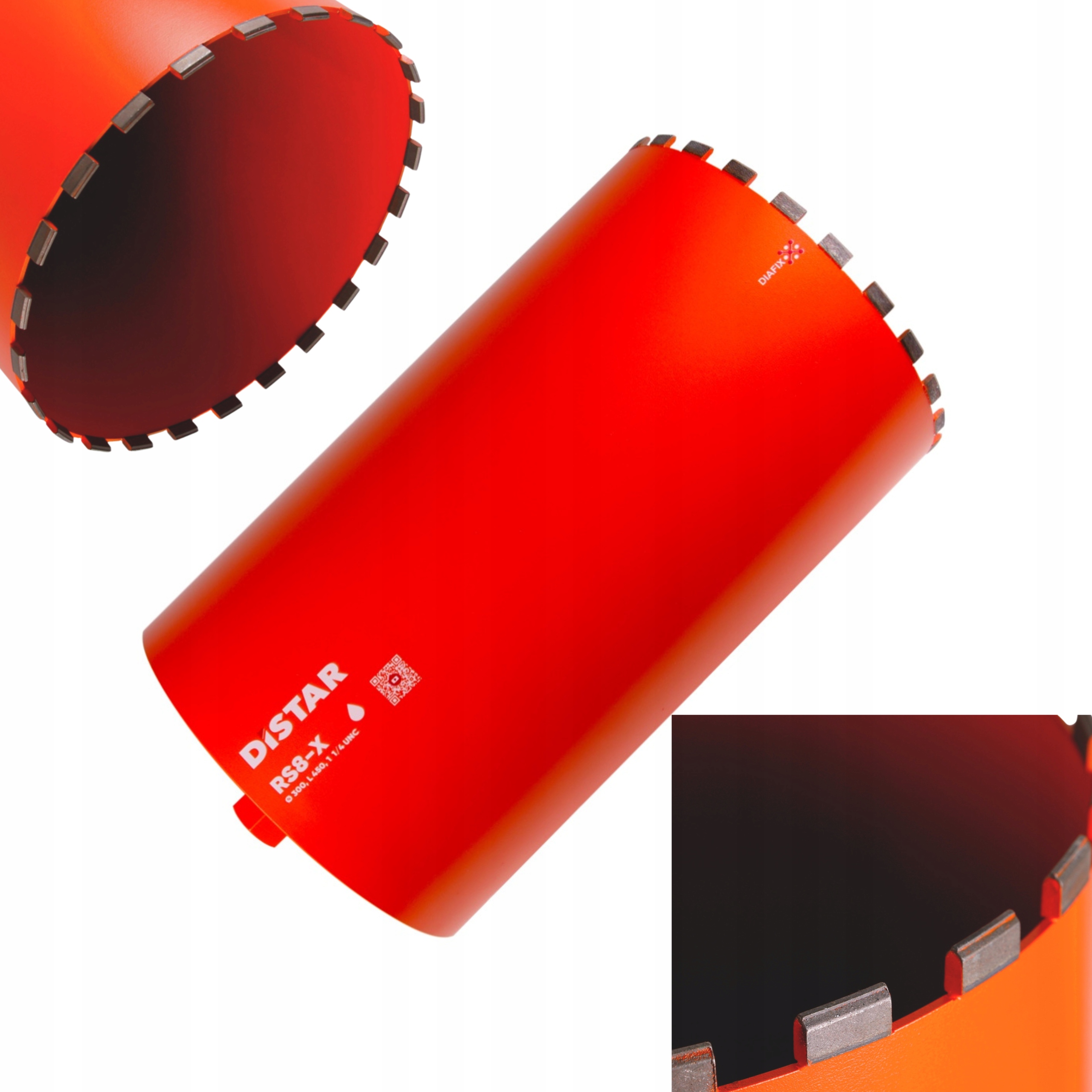 Koronka Diamentowa Do Betonu Distar RS8-X 1 1/4 Unc 450x300 mm