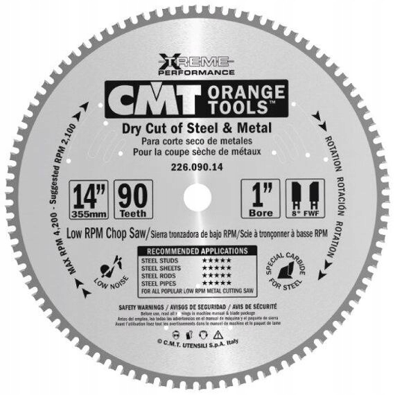 Cmt pilový kotouč Industrial na ocel D160*20*2,0mm 30z Hm C22603006H