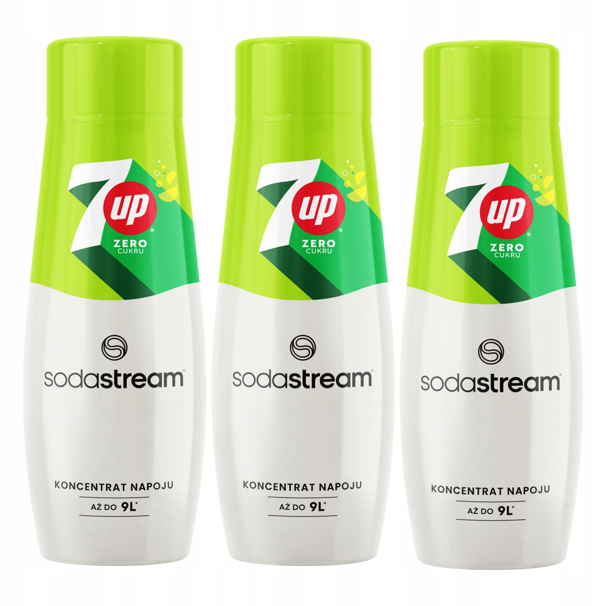Levně Sodastream Sada tří koncentrátů: 7Up Free x3.