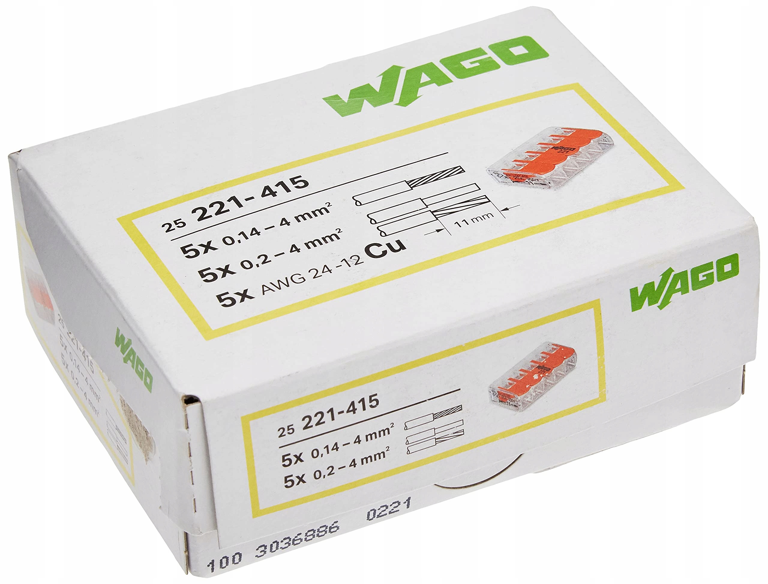 Kopp Wago 33346428 Zacisk Wtykowy,