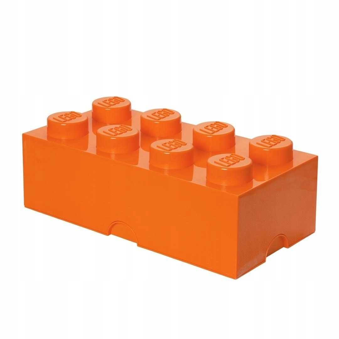 Lego (r) Nádoba Kostka Osmička Oranžová, Nhg