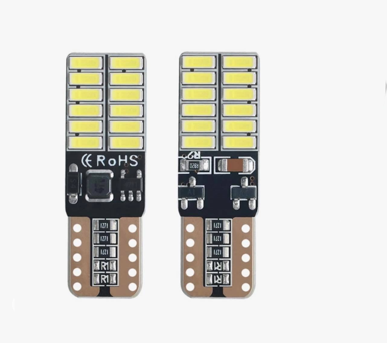 

W5W T10 24 Smd 4014 9/30V 350 LM! Canbus!