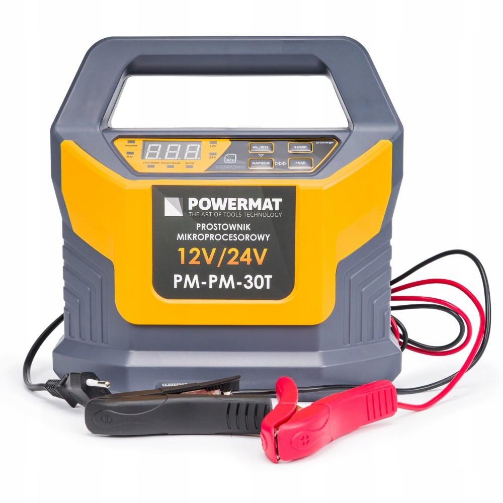 Prostownik mikroprocesorowy do akumulatorów 12V 24V 30A EAN (GTIN) 5902565277024